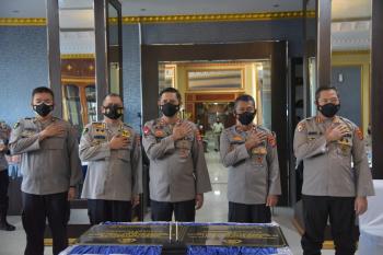 Kapolda Lampung : Resmikan Gedung Rawat Inap dan LAB  PCR Untuk Wujudkan Pelayanan Prima Bagi Masyarakat.